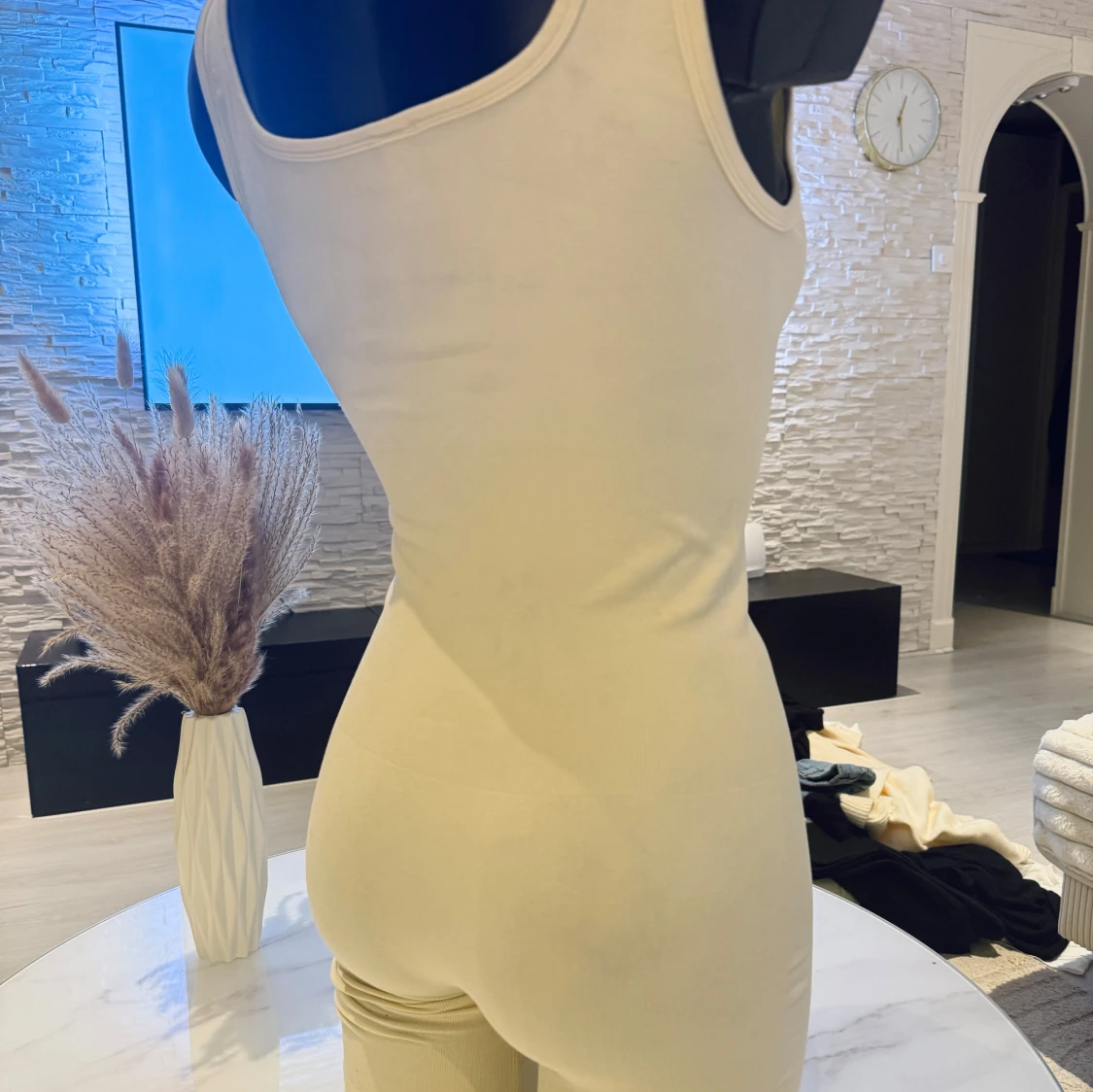 Beige ärmlös bodysuit - 3