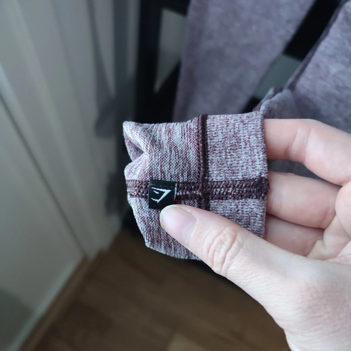 Lila Gymshark Leggings i storlek S - 3