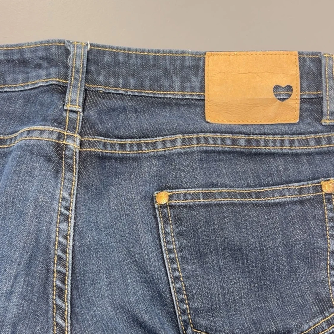 Jeanskjol med volanger - 1