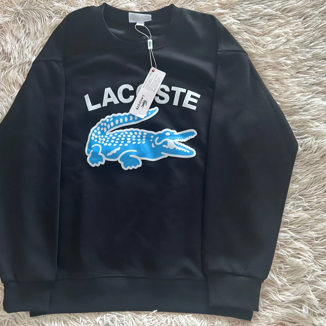 Svart sweatshirt från Lacoste - 1