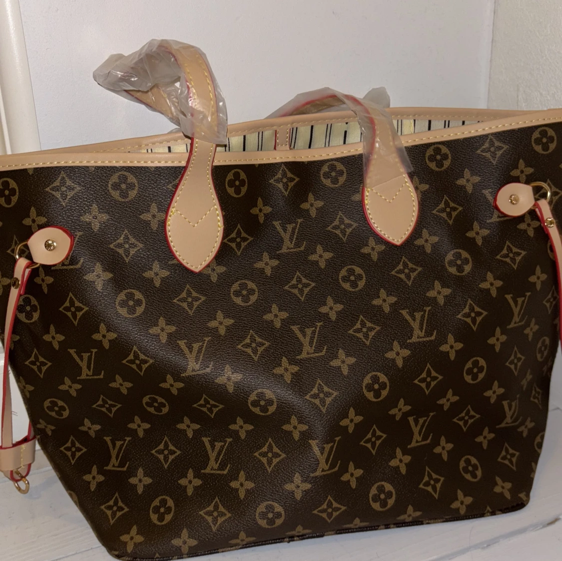 Brun neverfull väska - 1