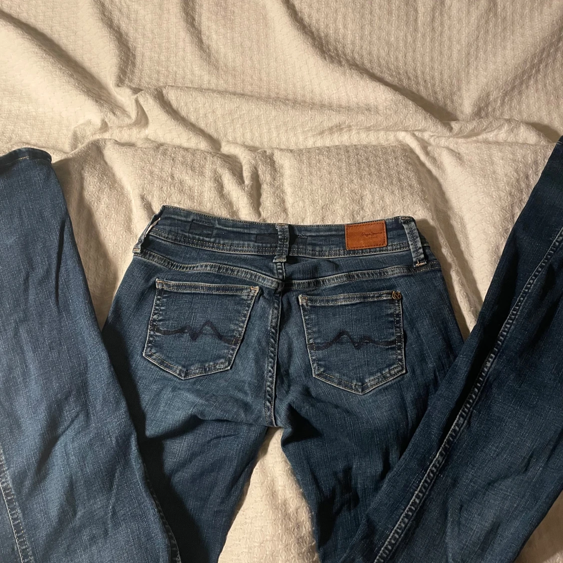 Blå jeans från Pepe Jeans💕