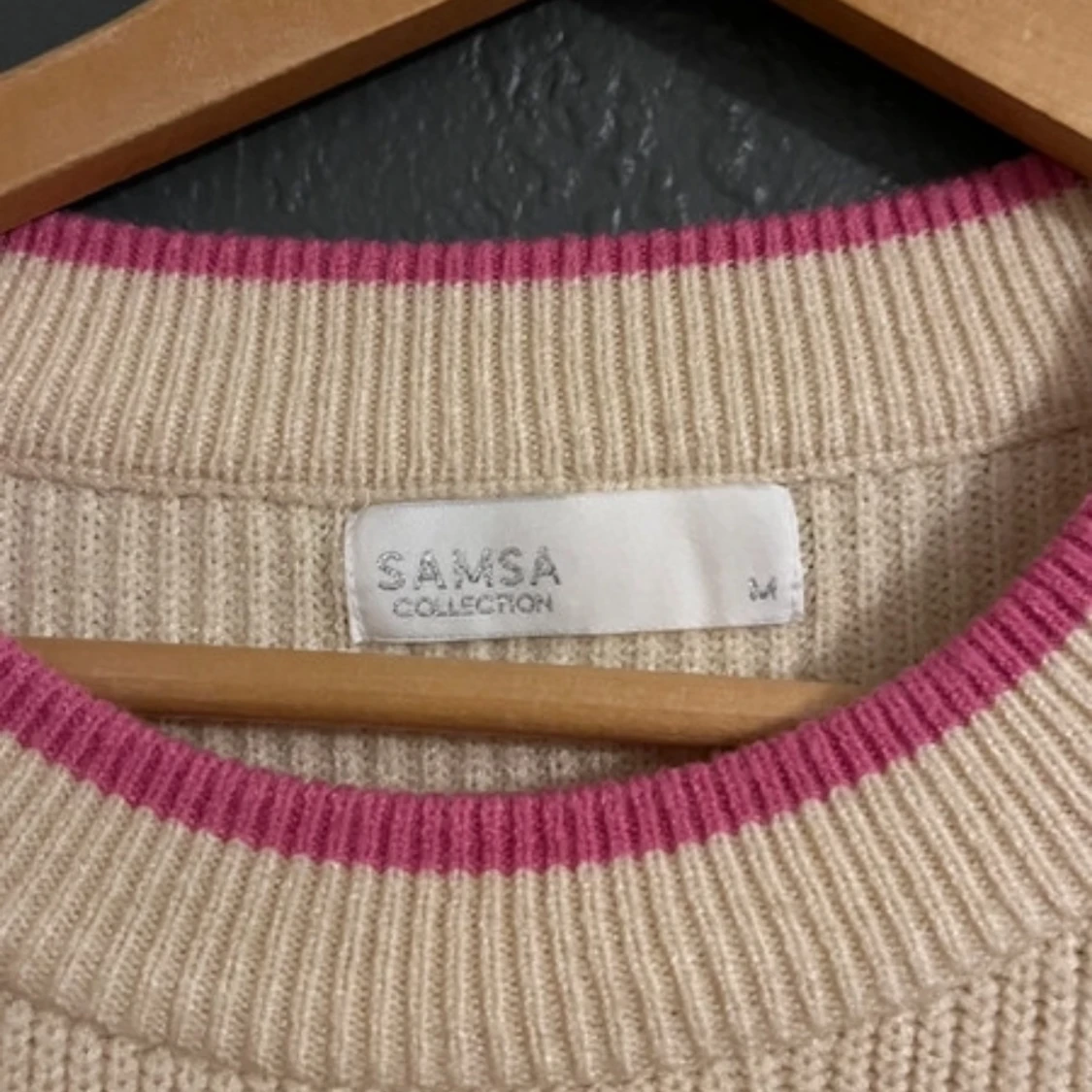 Randig stickad tröja från Samsa Collection - 2