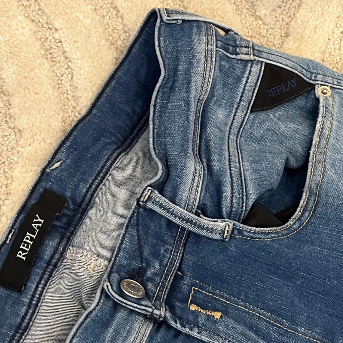 Blå Replay jeans  - 91