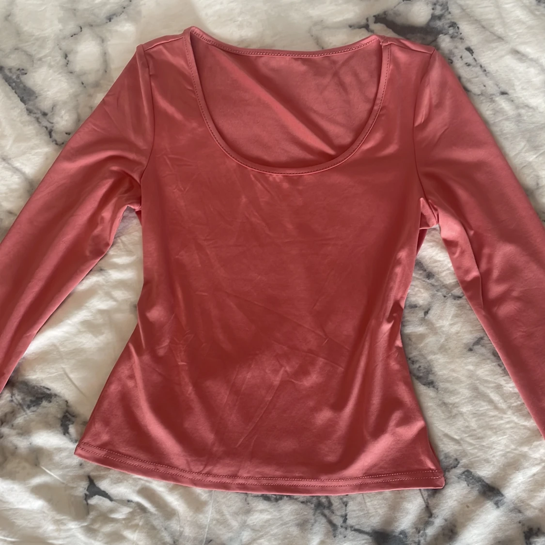 Rosa långärmad topp från SHEIN