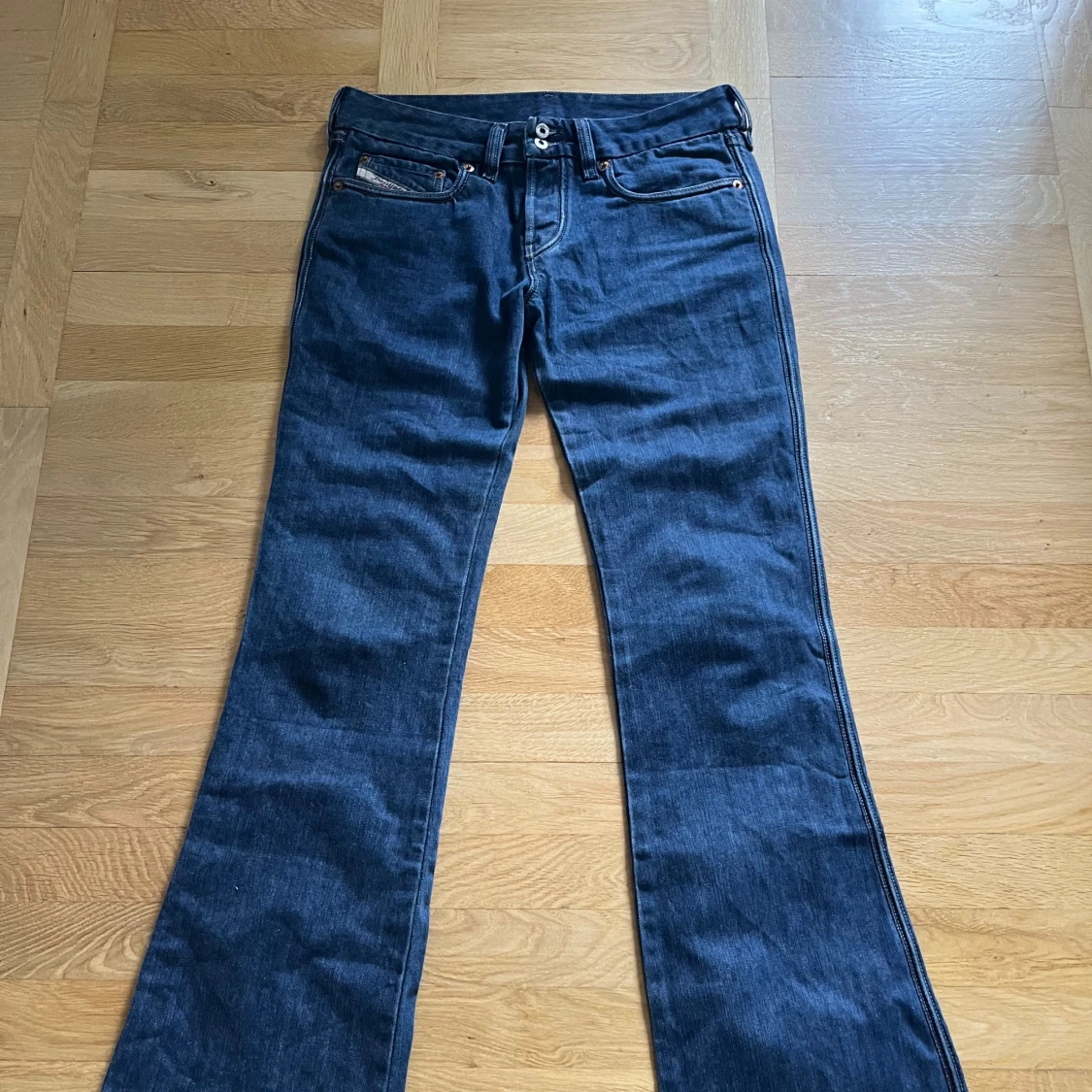 Blå Diesel bootcut jeans - 1