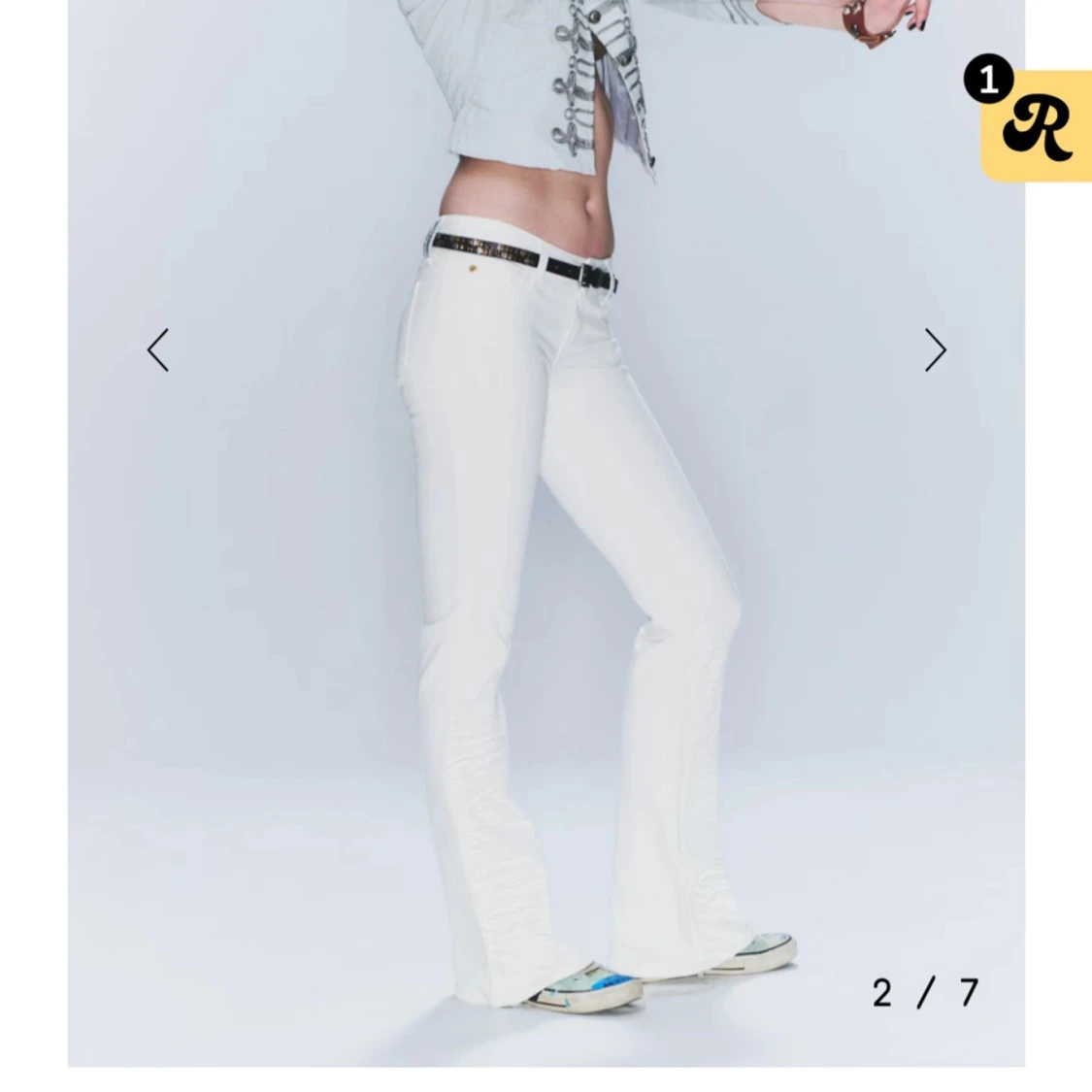 Vita jeans från Weekday / cheap monday  - 1