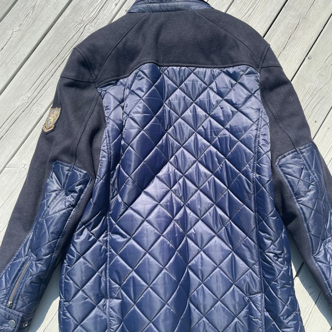 Morris Cardigan Jacka Blå - 3