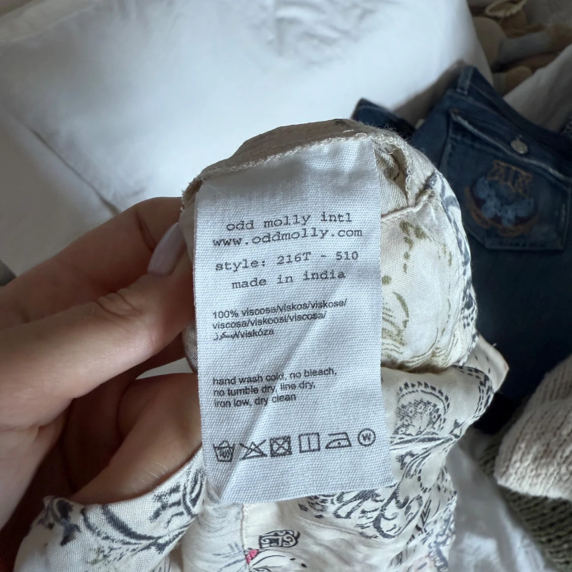 Mönstrad blus från Odd Molly - 3