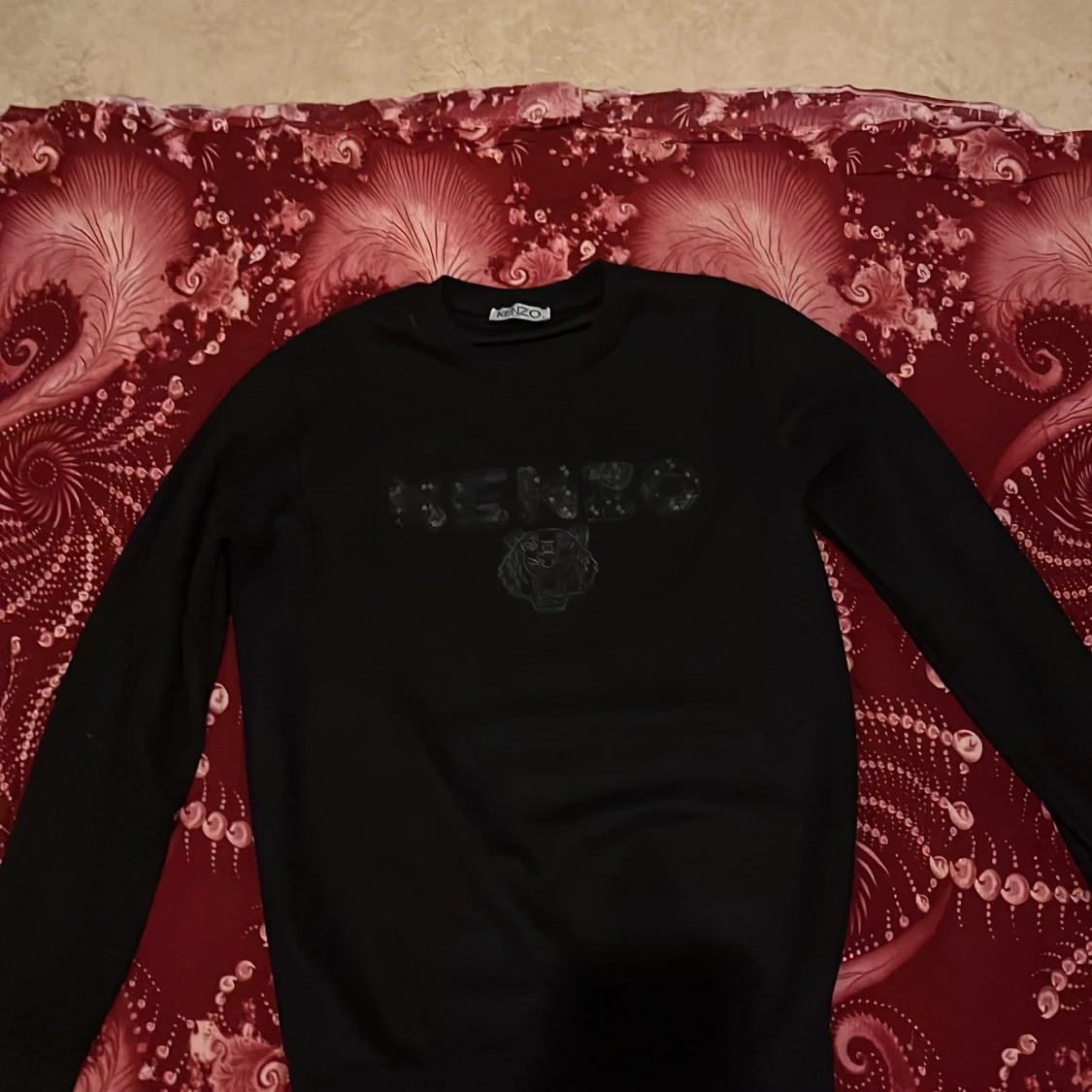 Svart Kenzo sweatshirt med logga - 2