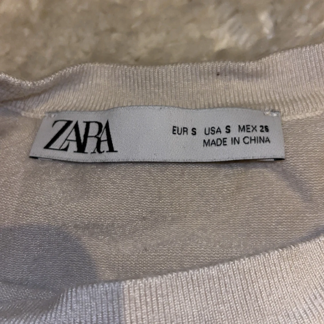 Randig vit tröja från Zara - 2