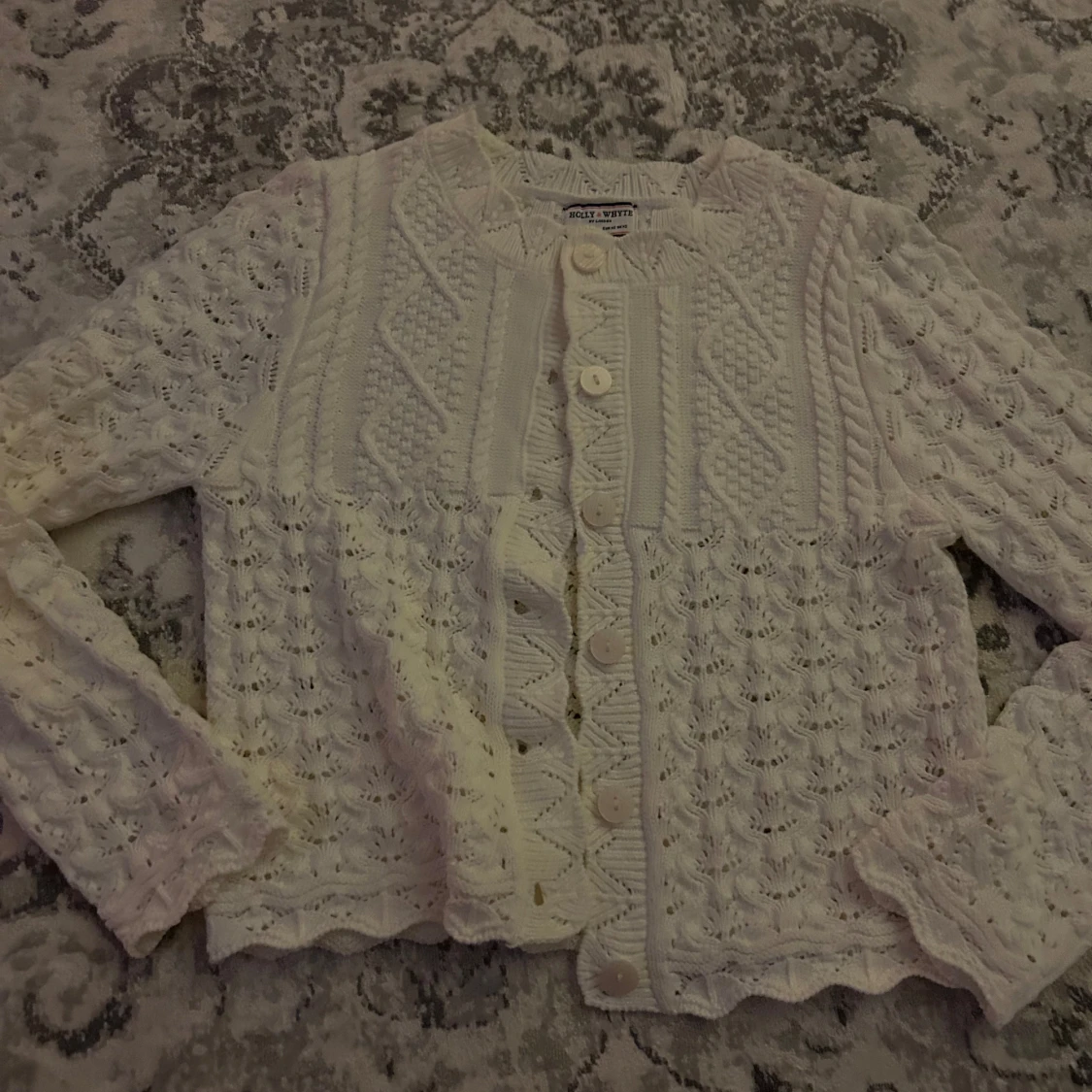 Vit kofta från Lindex/holly whyte 