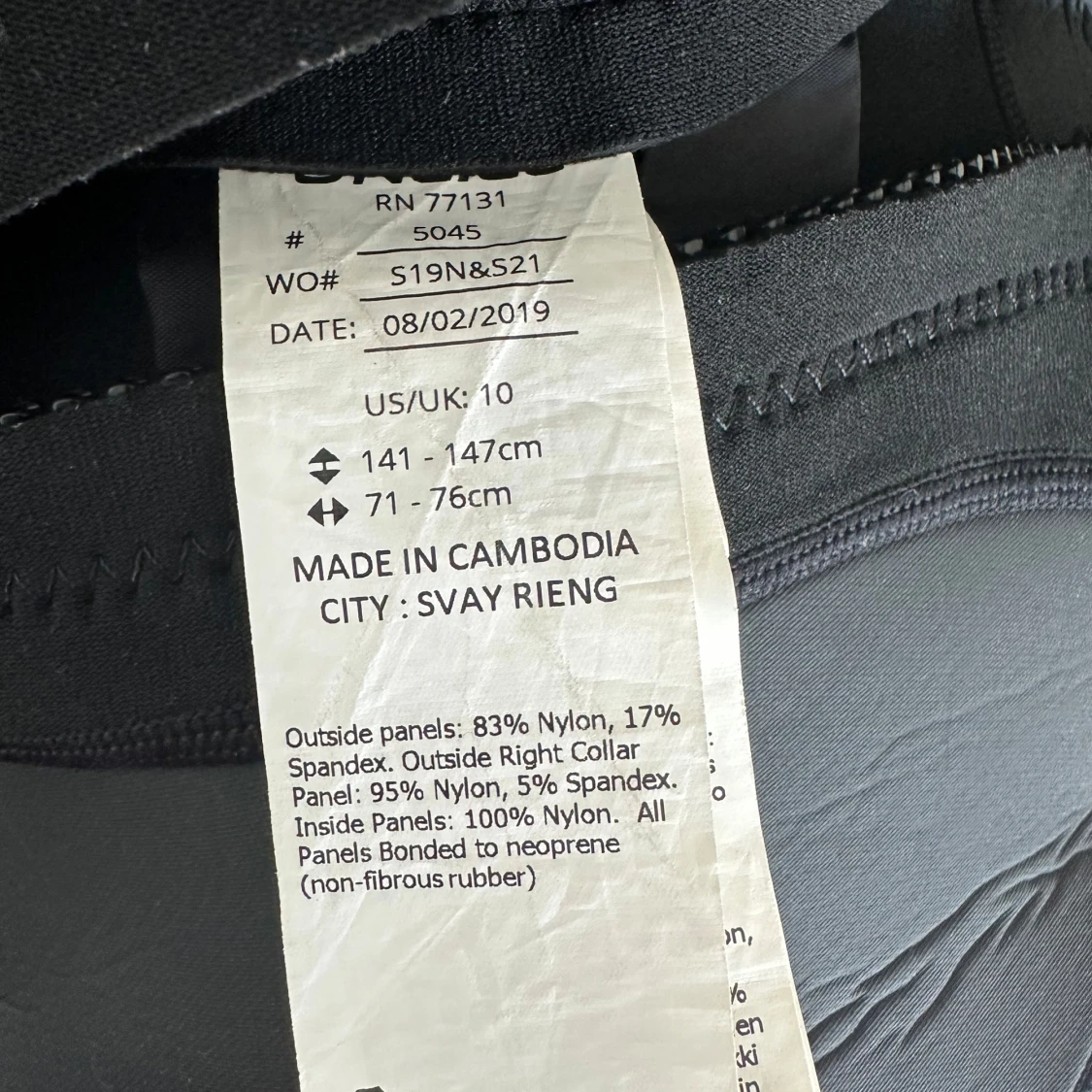 Våtdräkt för barn 10-12 år - 4