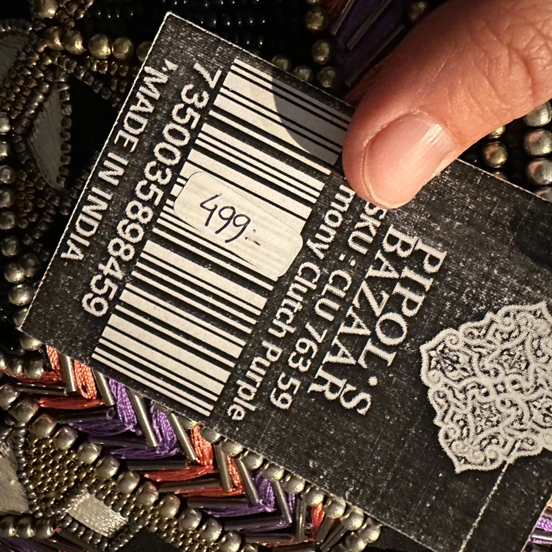 Mönstrad kuvertväska från Pipol's Bazaar - 3