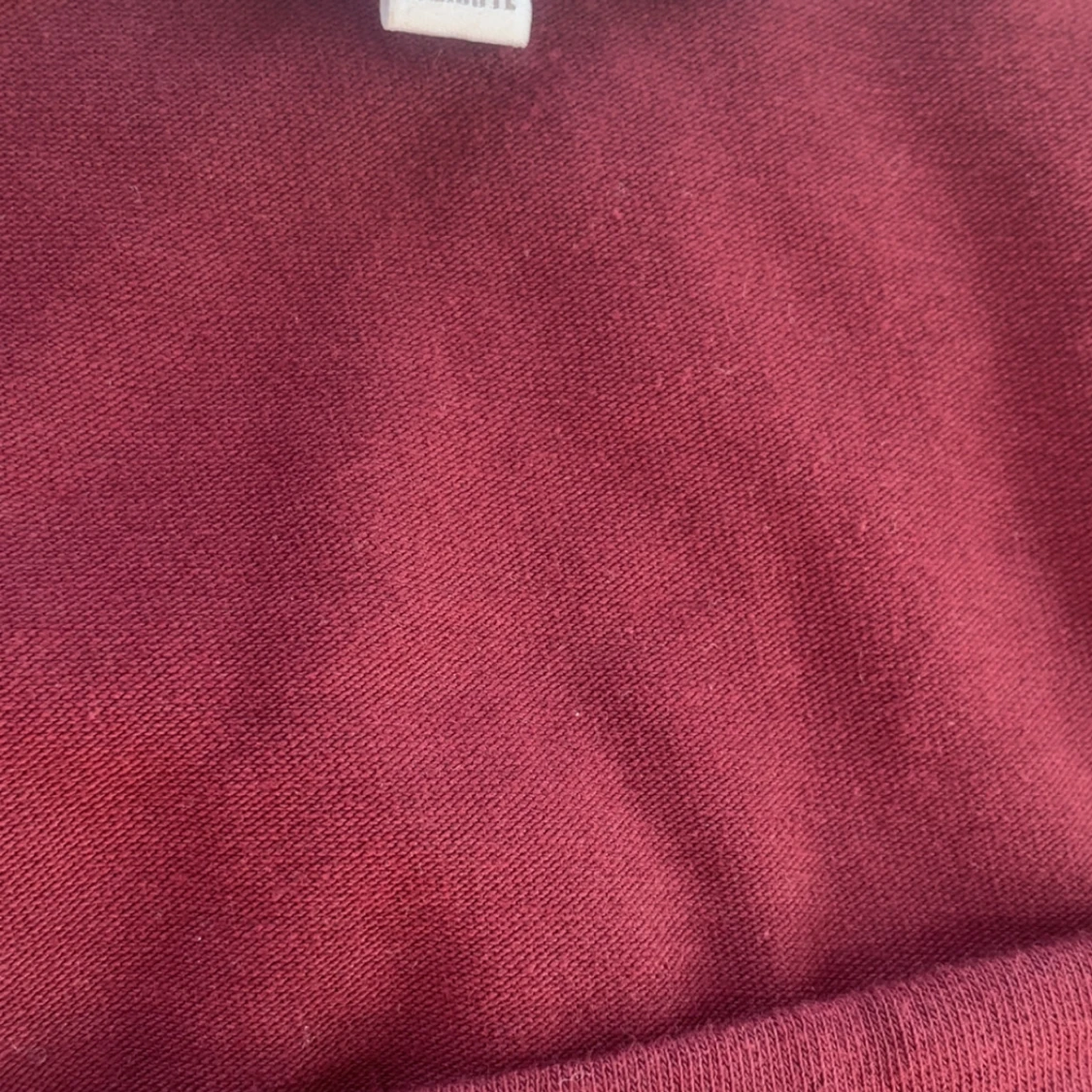 Vinröd långärmad topp - 1