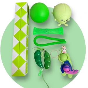 Fidget toys pack  - Gröna: 199kr. Rosa: 129kr. Orange: 199kr.          Blåa: 199kr. Lila: 175kr
