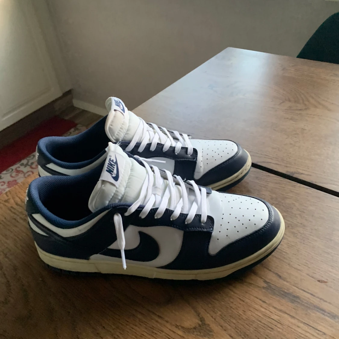 Nike Dunk i blått och vitt - 92