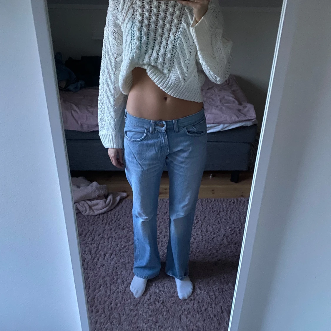 Lågmidjade jeans 