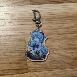 Genshin impact Ganyu keychain - Ganyu keychain, good condition, never been used and has plastic film on both sides c: