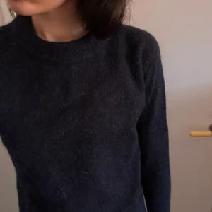 Stickad tröja💕 - Marinblå stickad tröja💞