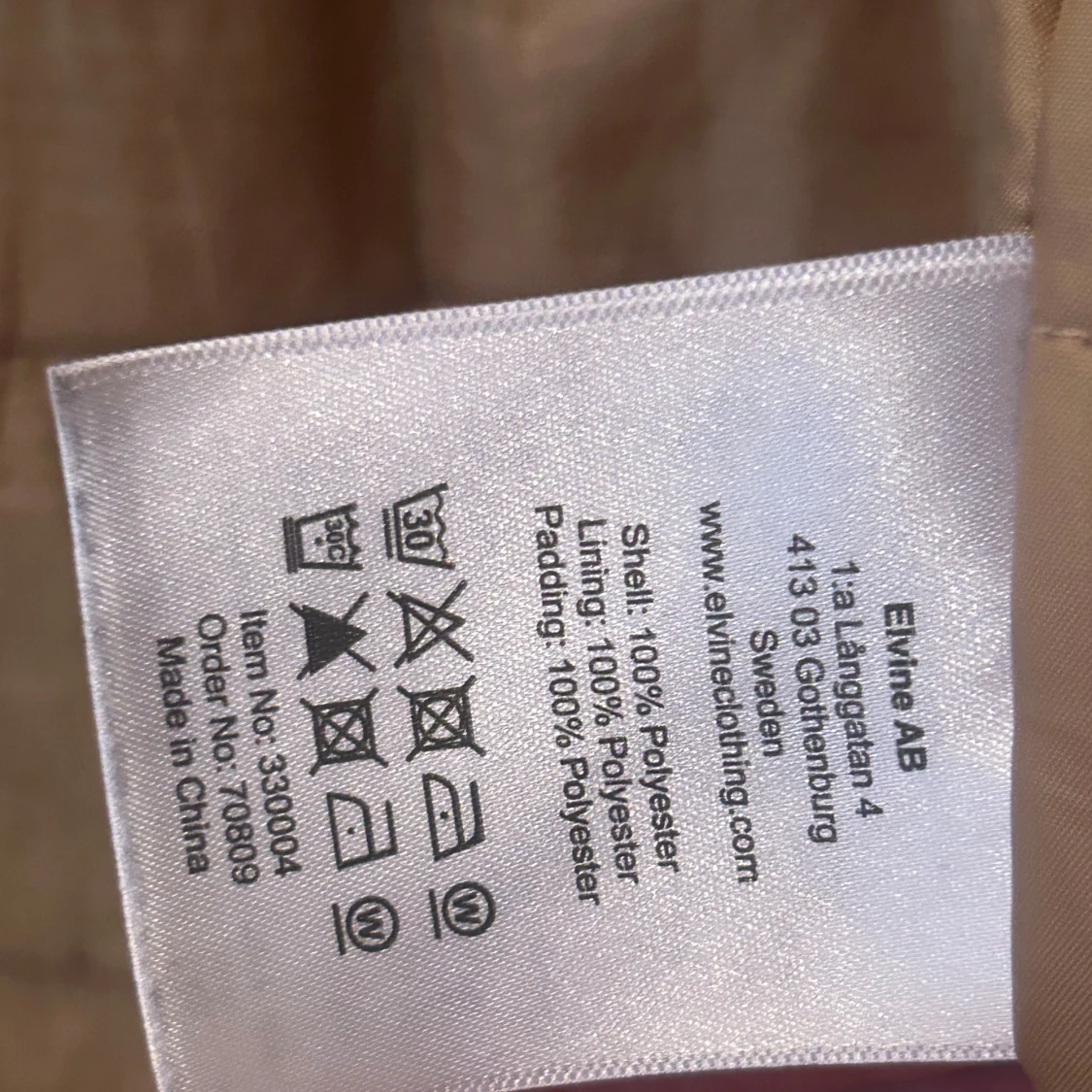 Svart kappa från Elvine - 4