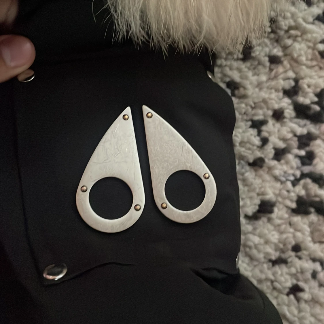 Svart vinterjacka från Moose Knuckles - 90