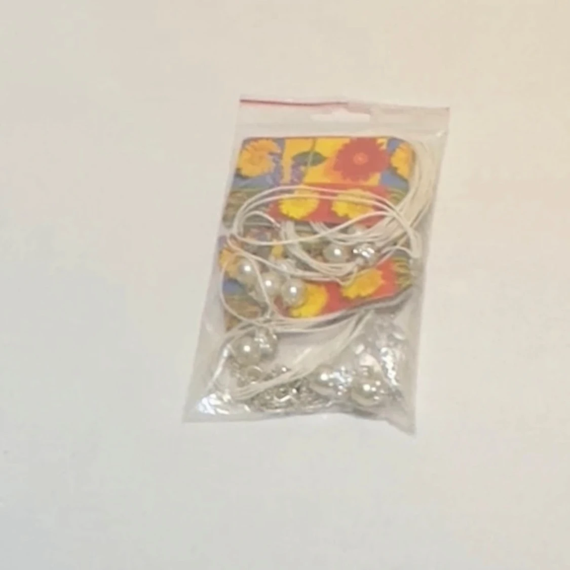 Elegant set med halsband och örhängen i silver - 93