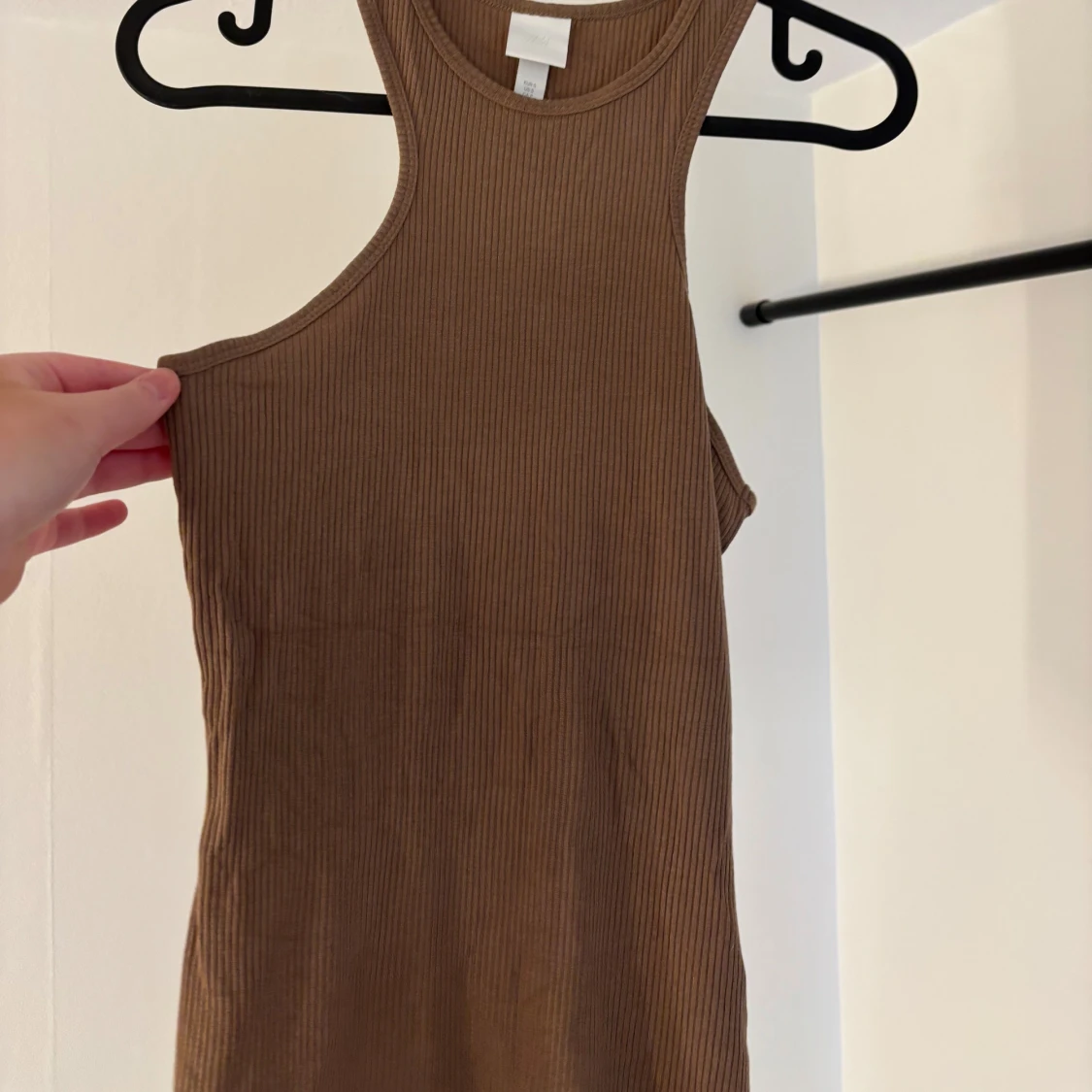 Brun ribbad linnetopp - 1