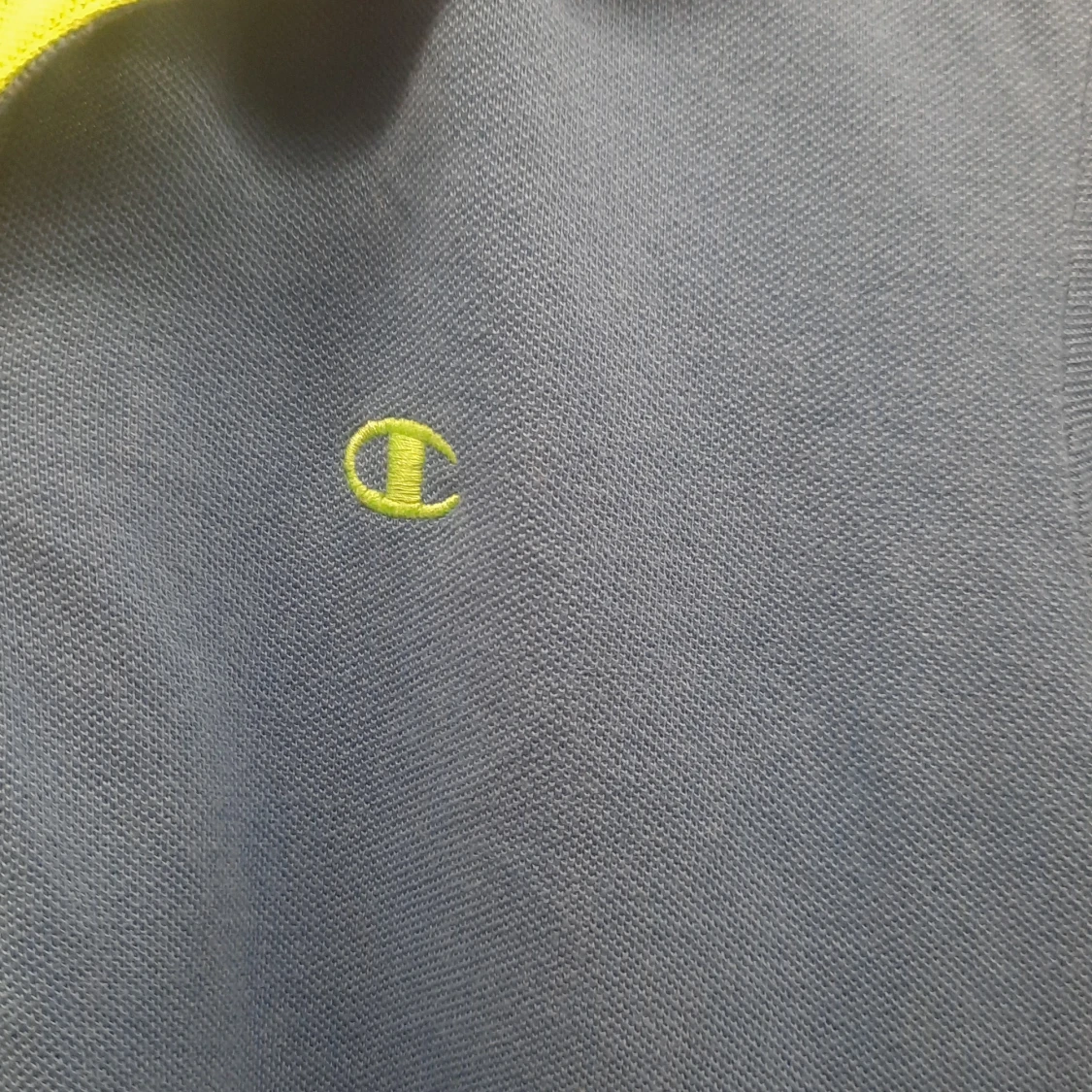 Blå pikétröja från Champion - 3