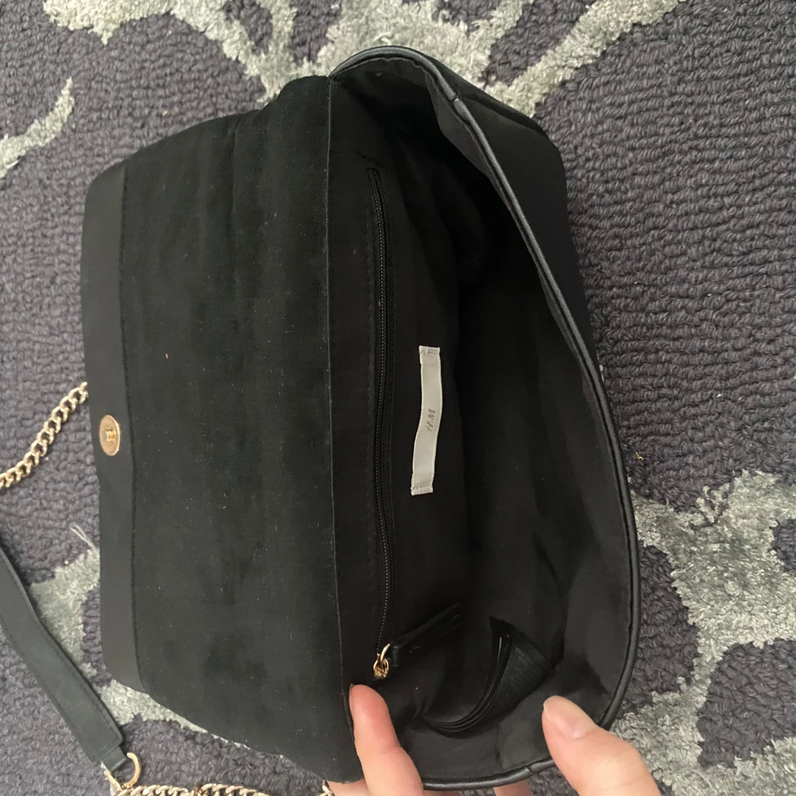 Svart handväska - 91