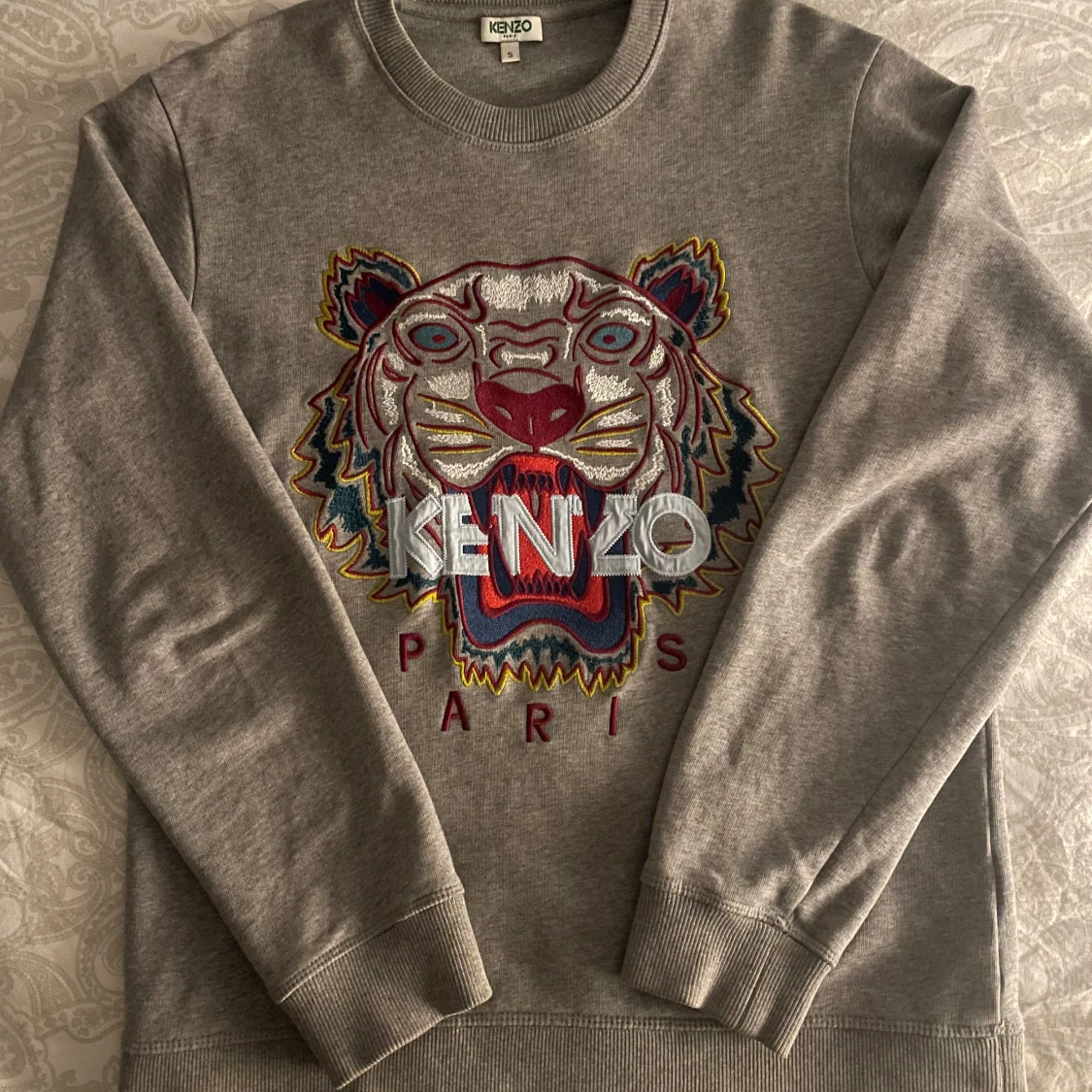 Grå sweatshirt från Kenzo