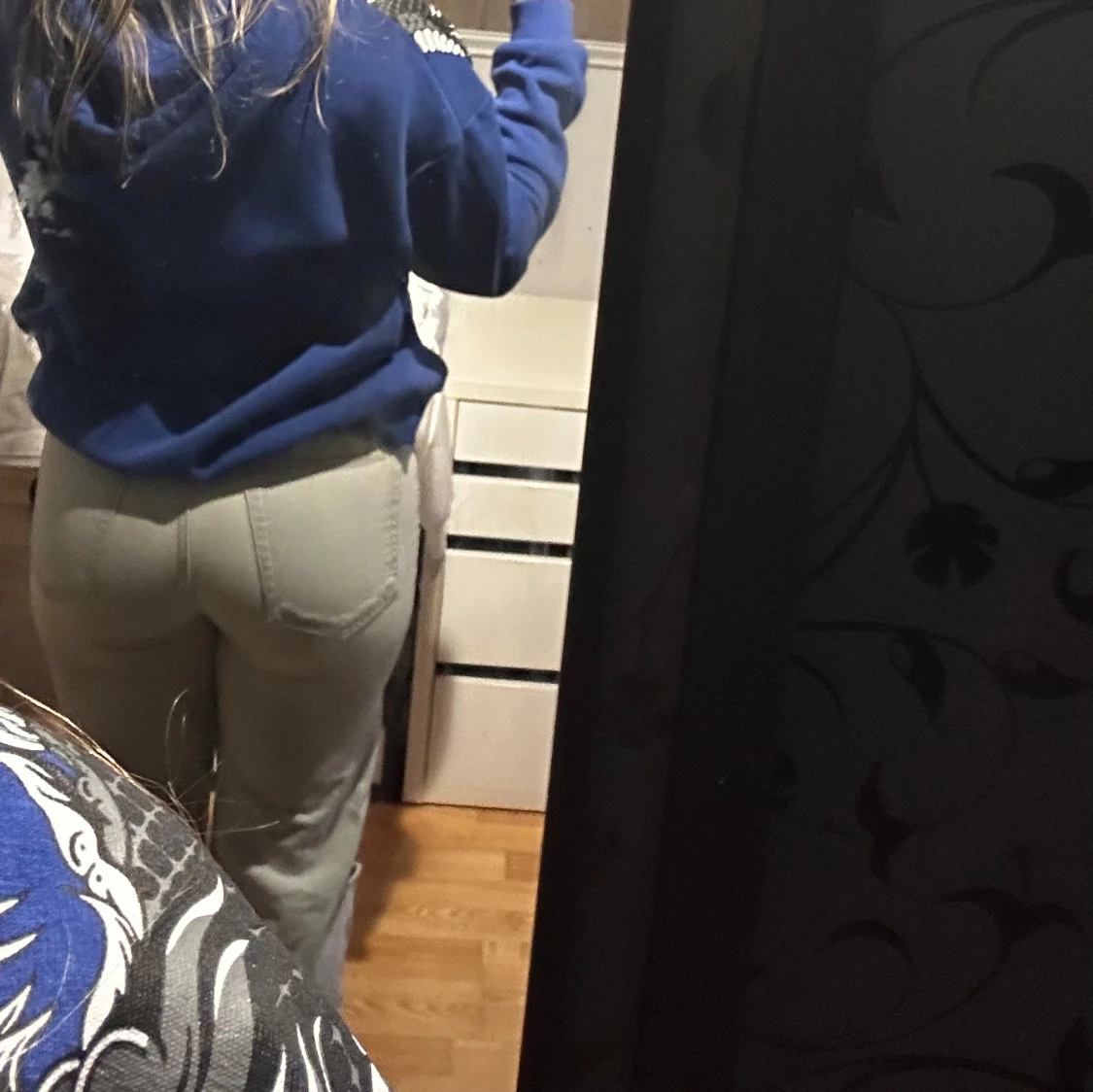 Ljusblå jeansbyxor från Pull&Bear - 2