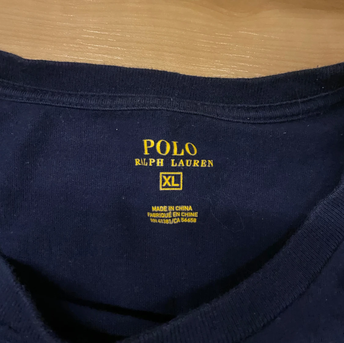 Mörkblå långärmad tröja från Ralph Lauren - 1