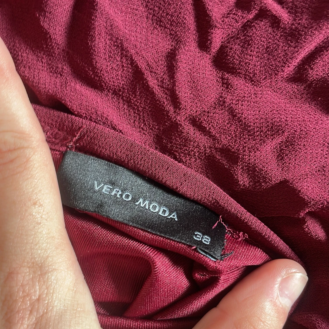 Röd halterneck klänning  - 91