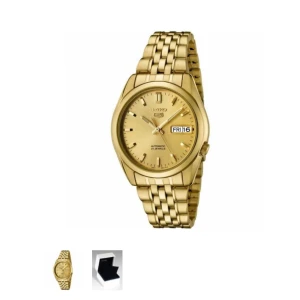 Trendig guldklocka - Intressekoll på en jättefin guldig och trendig klocka!💗Den funkar helt och hållet med tid och datum! Nypris  3 390, kom med bud! Skriv vid intresse!!