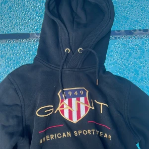 Gant Hoodie - Hej, säljer nu denna Gant hoodie för jag inte har någon nytta av den. Den har inga fläckar eller hål och den är använd fåtal gånger. Köpte den för 1300 mitt pris 250! Hör av dig vid frågor eller om mer bilder!