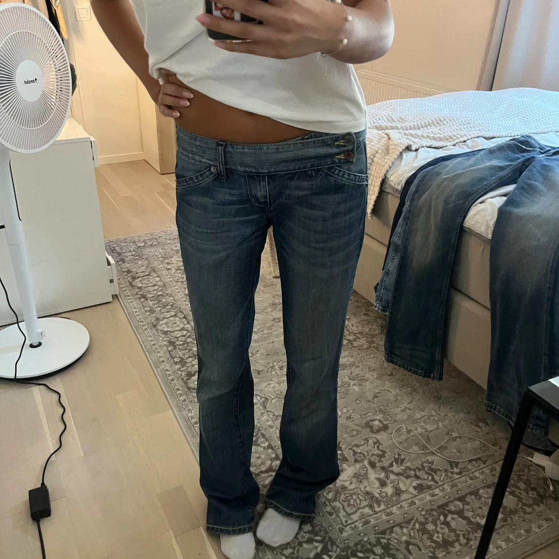 Lågmidjade jeans - 91