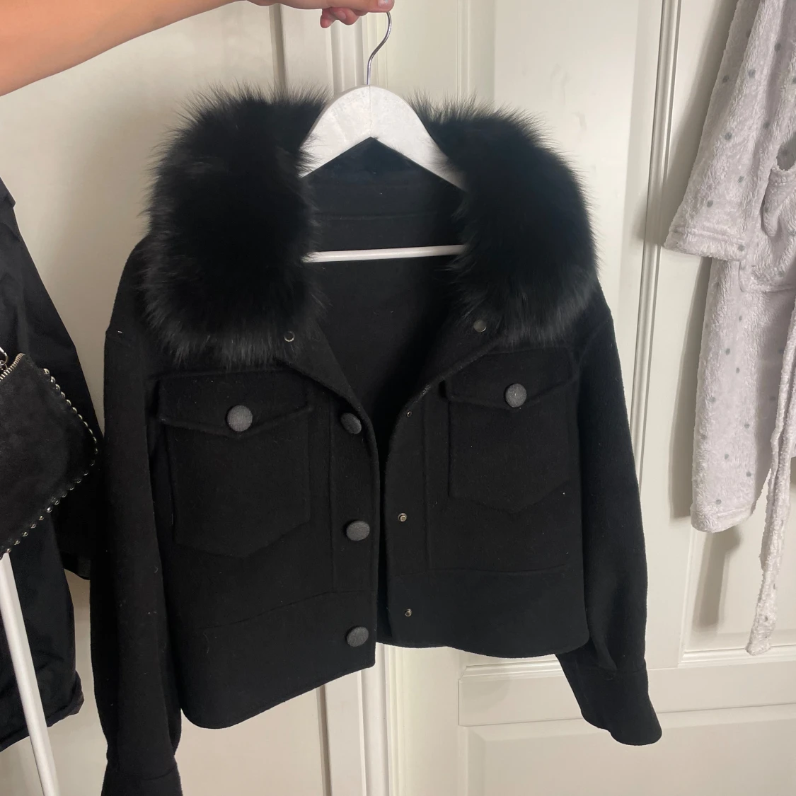 Kappa med päls - 91