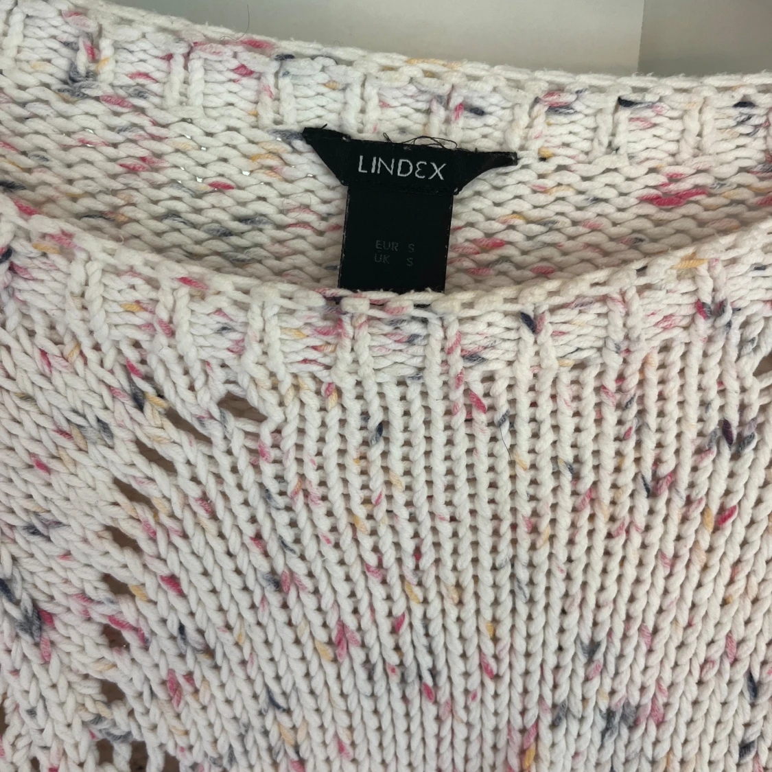 Super fin stickad/ virkad tröja  - 90