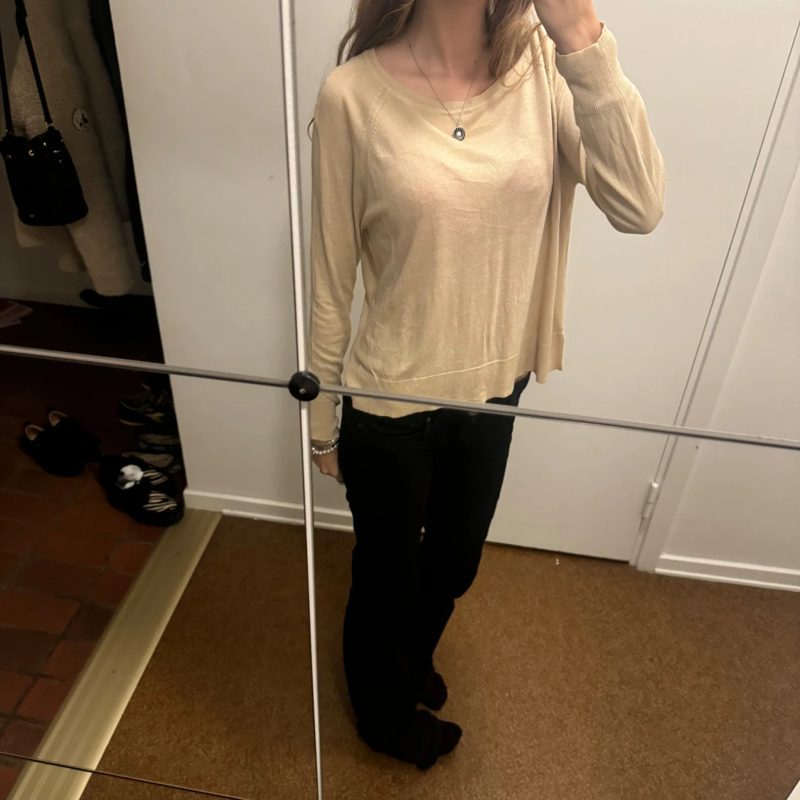 Finstickad kofta  - 90