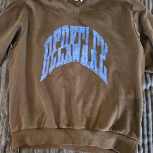 Weekday hoodie - Brun hoodie från weekday i bra skick. Storlek: XS