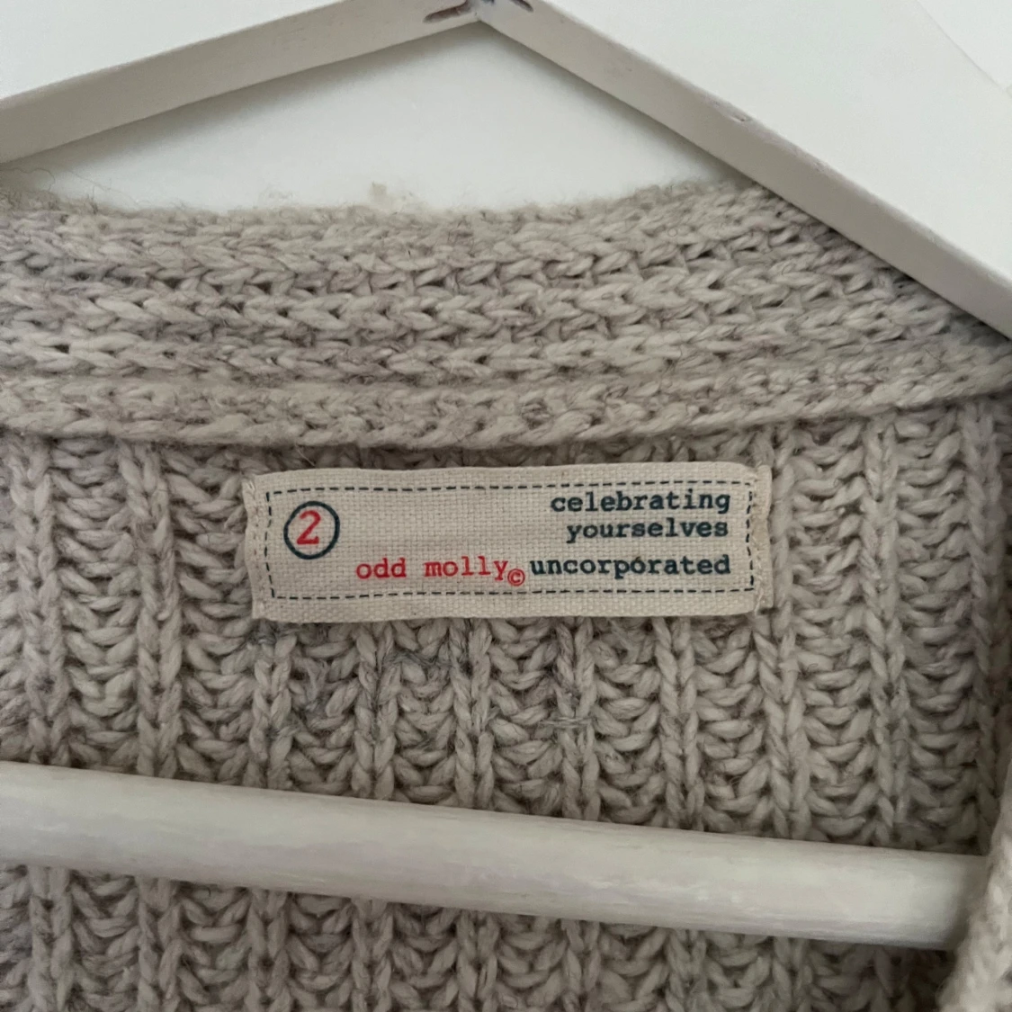 Stickad Odd Molly kofta - 30