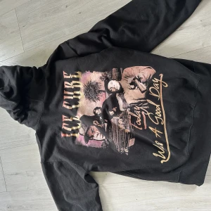 Hoodie - Hoodie med Ice cube tryck på ryggen, köpt från boohoo