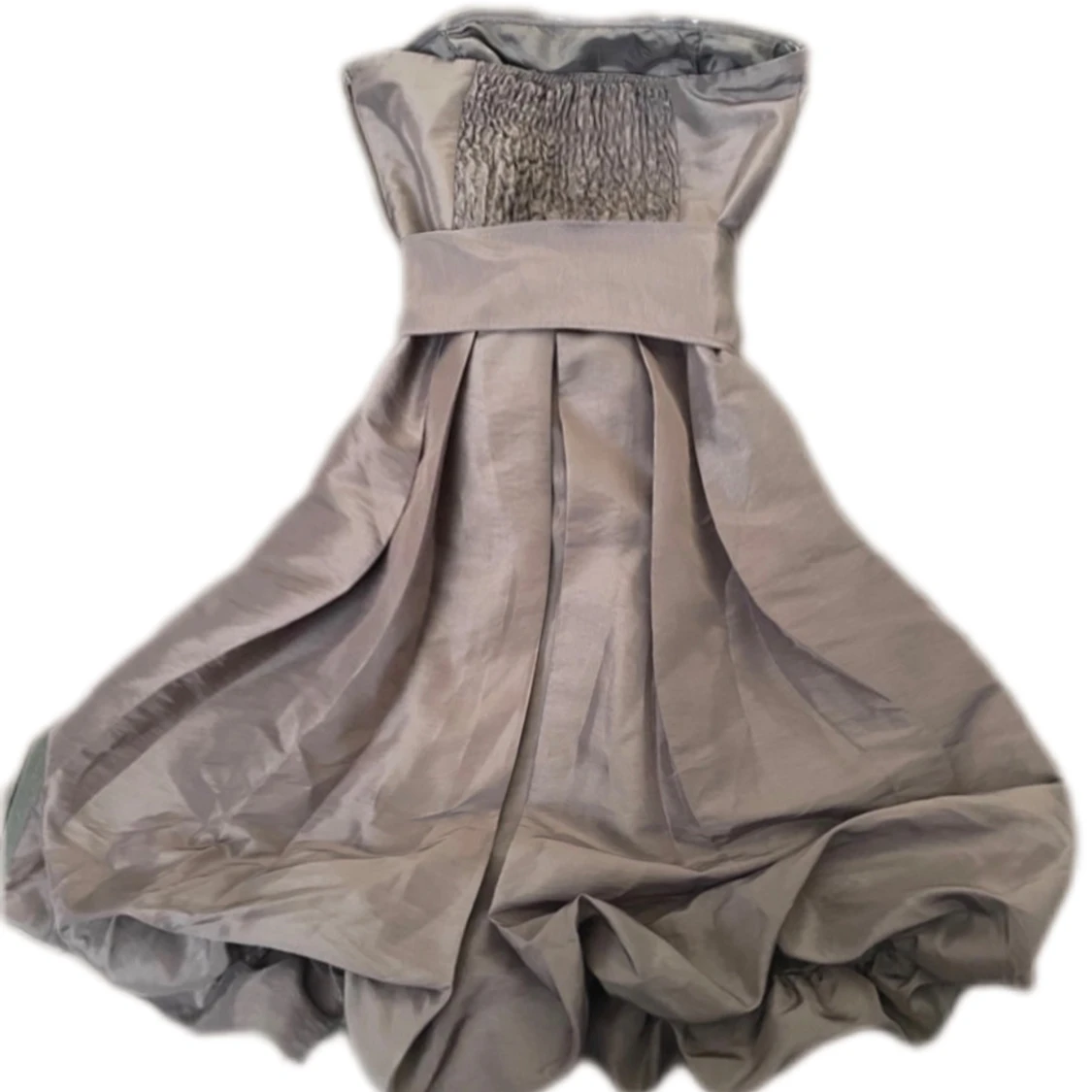 Tub klänning med rosett  - 90