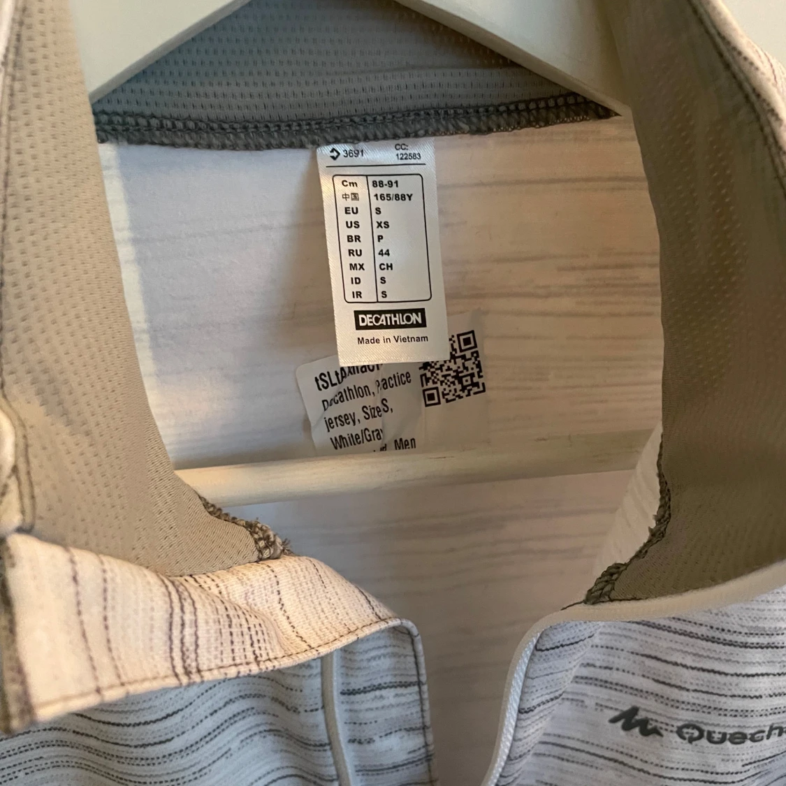 Grå randig tröja från Quechua - 1