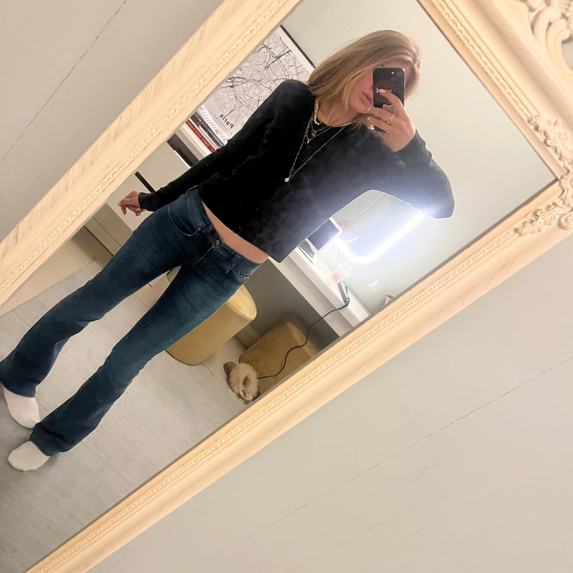 Grön/lila/svart  leopard kofta!! Så cool! - 1