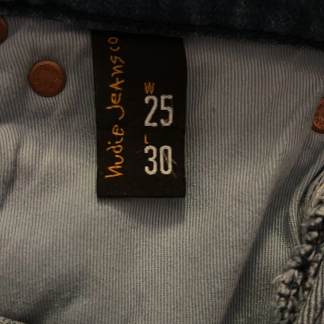 Ljusblå nudie jeans - 2