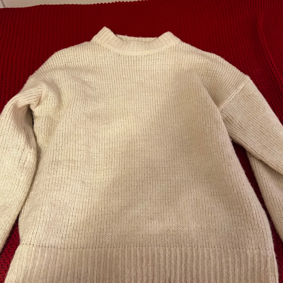 Vit stickad tröja från SHEIN - 91