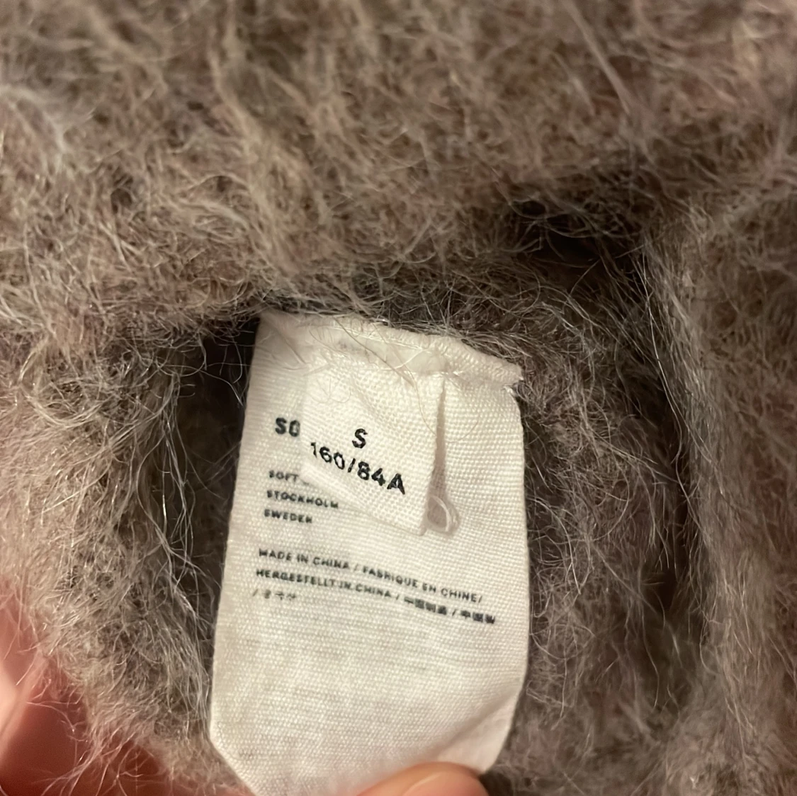 Grå ulltröja från Soft Goat  - 91