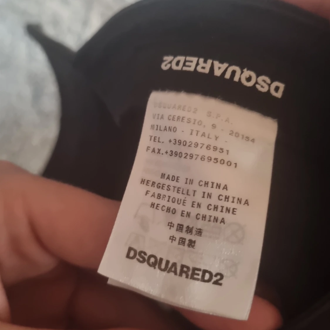 Äkta dsquared2 keps  - 91